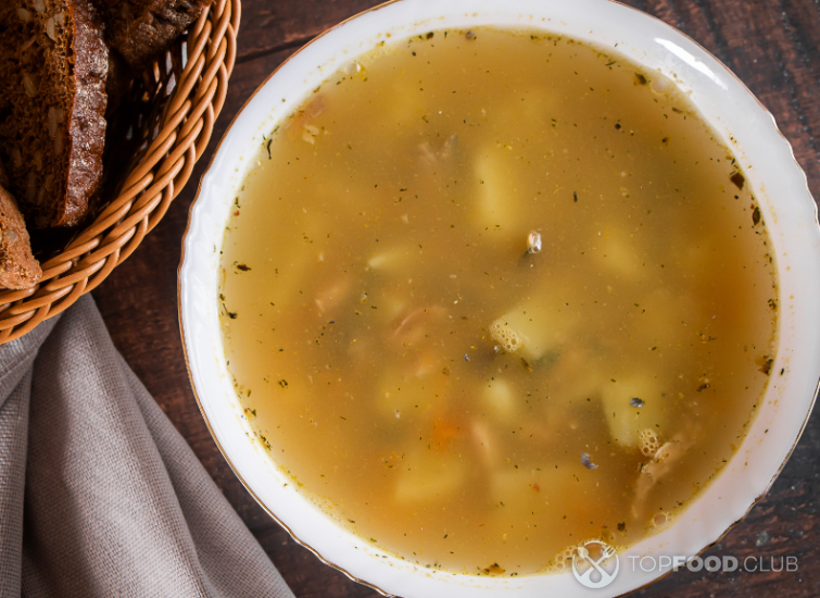 Уха из осетрины