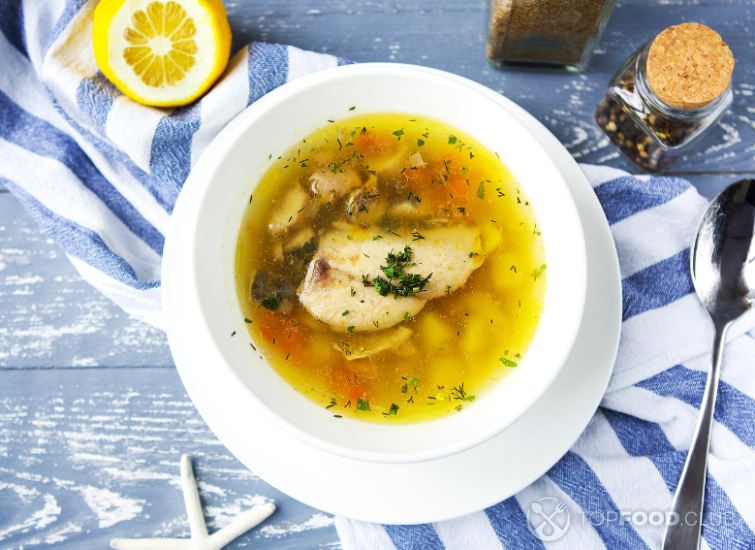 Уха из пангасиуса