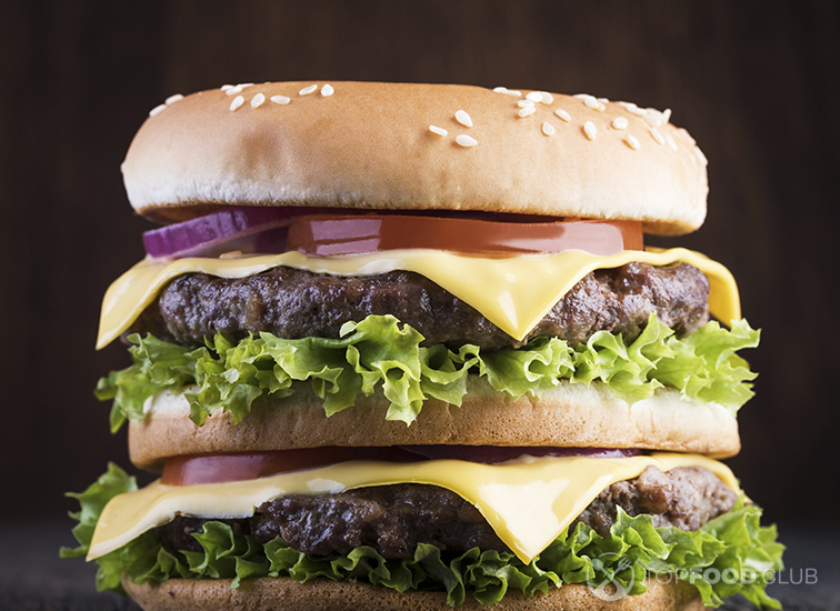 Домашний двойной чизбургер