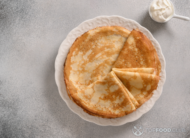 Блины на воде без яиц